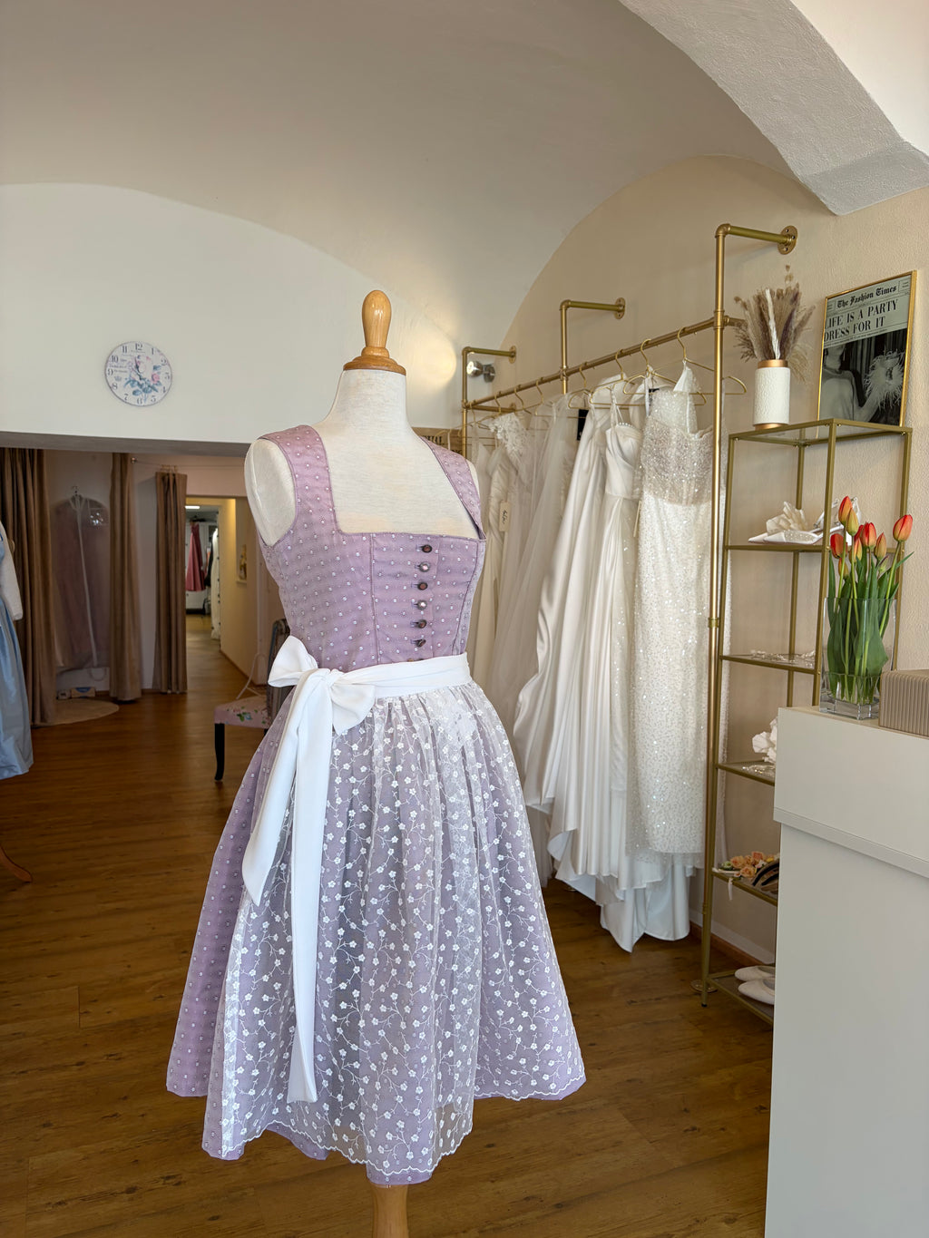 Dirndl rosa Gr.36